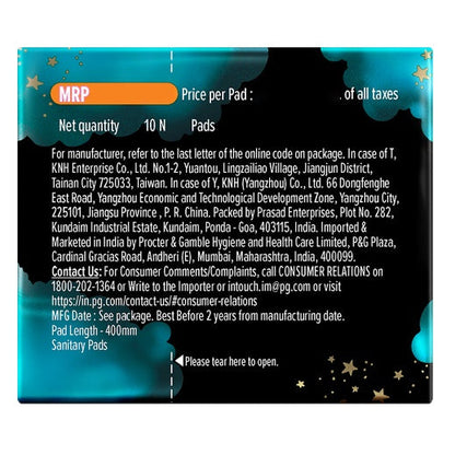 Whisper Ultra Nights Xxxl Wings pack of 10