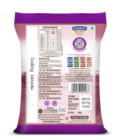 Daawat Rozana Mini Rice 10kg