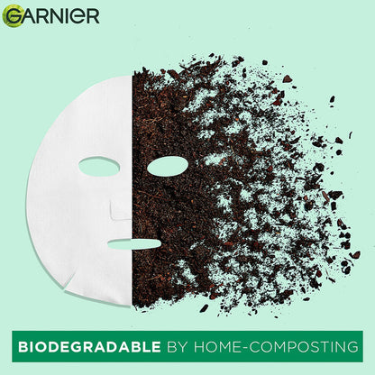 Garnier Hydra Bomb Green Tea Serum Mask 32 gm