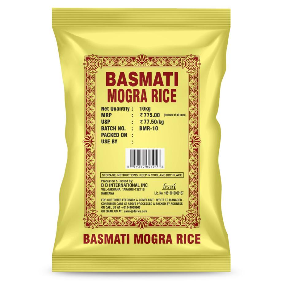 . New Basmati Mogra Rice 10 kg