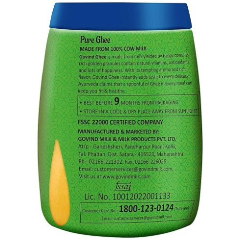 Govind Cow Ghee Jar 500ml