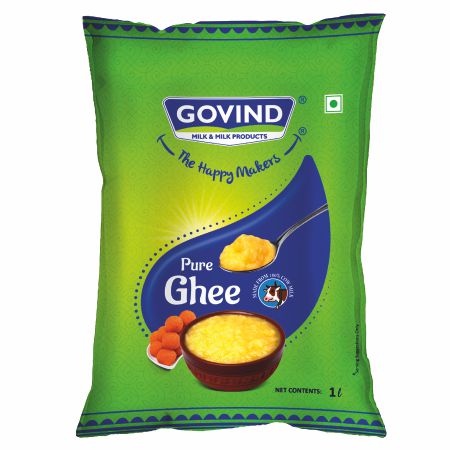 Govind Cow Ghee Pouch 1 ltr