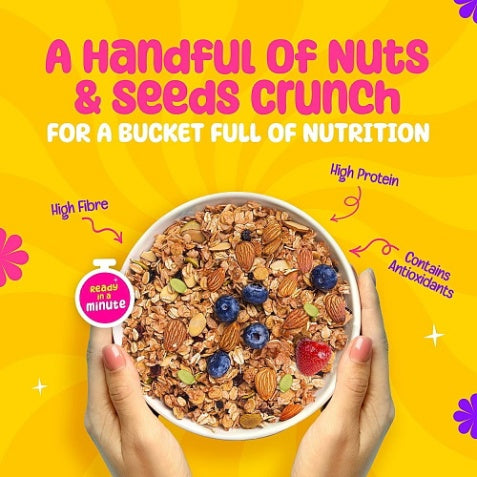 Yogabar Muesli Fruits Nuts & Seeds 400 g