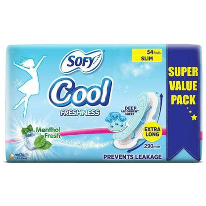Sofy Super Cool San Pads Xl pack of 54 pads