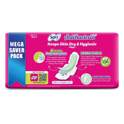 Sofy Antibacteria Super Xl pack of 44