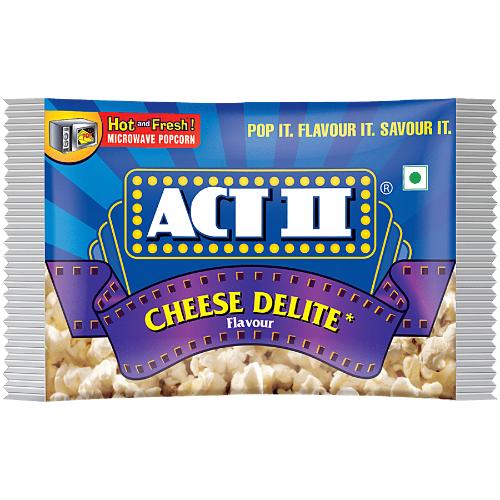 Act II Cheese Delight Microwave Popcorn 106 Gm