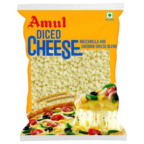 Amul Diced Cheese Blend 200 Gm