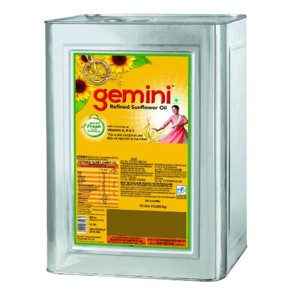 Gemini Sunflower Oil Tin 13 Kg