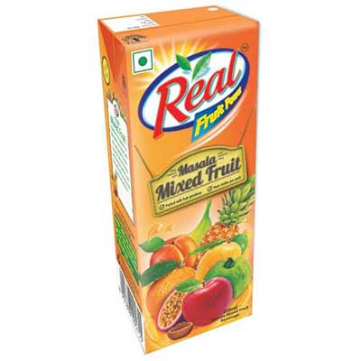 Real Masala Mixed Fruit Juice Tetrapak 1 ltr