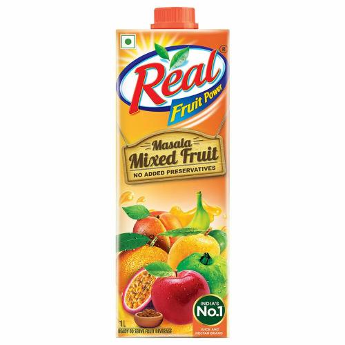 Real Masala Mixed Fruit Juice Tetrapak 1 ltr