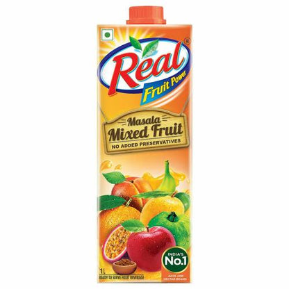Real Masala Mixed Fruit Juice Tetrapak 1 ltr