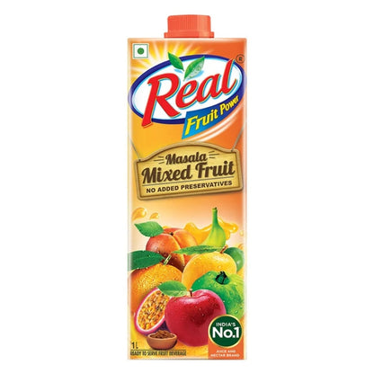 Real Masala Mixed Fruit Juice Tetrapak 1 ltr