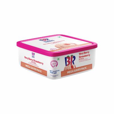 Baskin Robbins Very Berry Strawberry Tub 700ml
