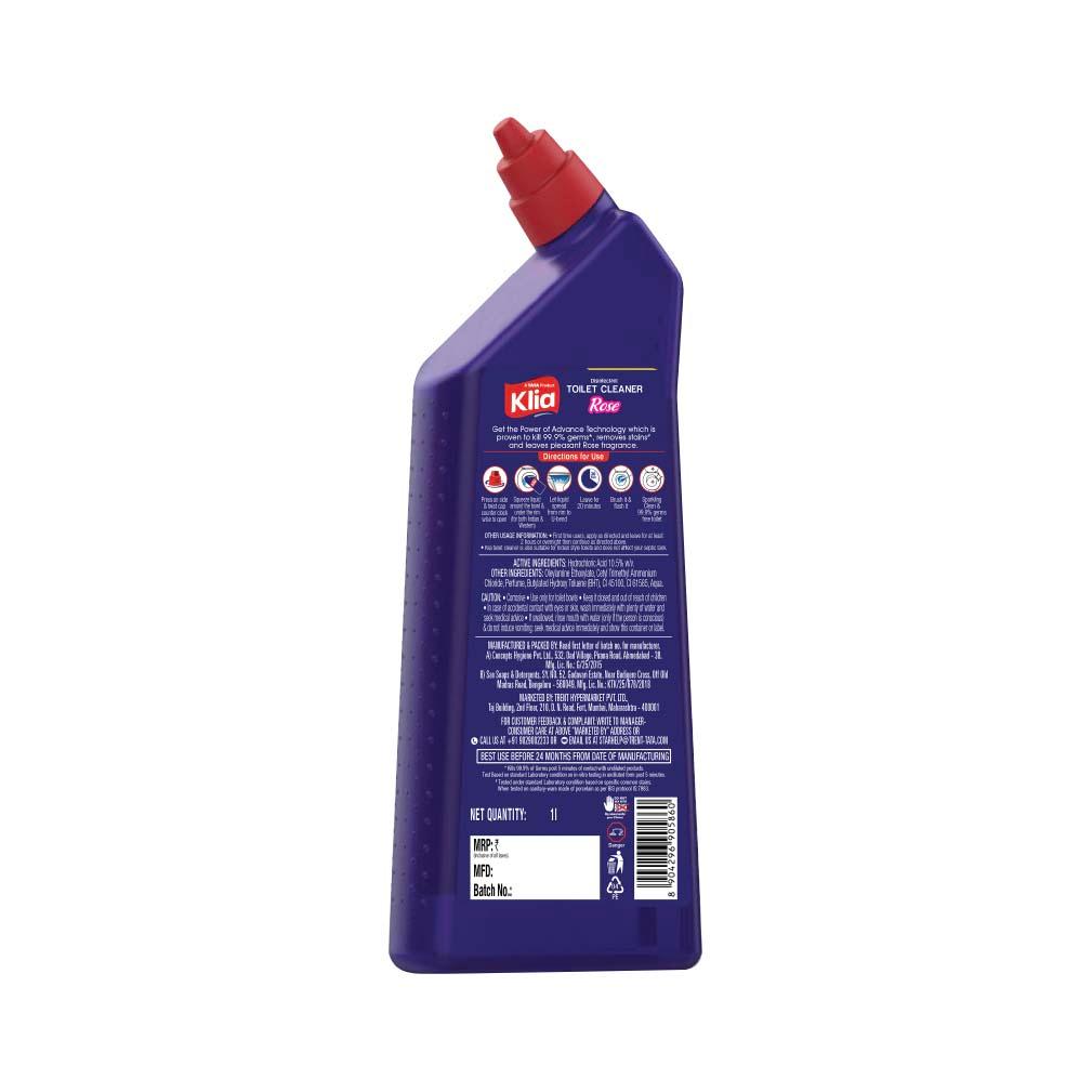 Klia Toilet Cleaner Rose 1 ltr