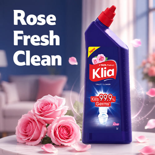 Klia Toilet Cleaner Rose, 1 L