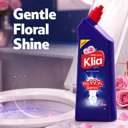 Klia Toilet Cleaner Rose, 1 L