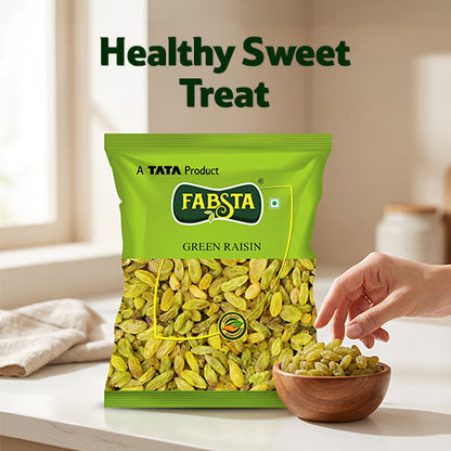 Fabsta Green Raisins, 100 g