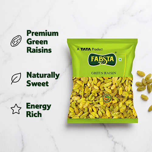 Fabsta Green Raisins, 50 g