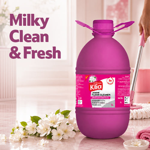 Klia Jasmine Milky Floor Cleaner, 5 L