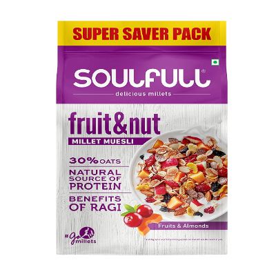 Soulfull Fruit & Nut Millet Muesli 700 g