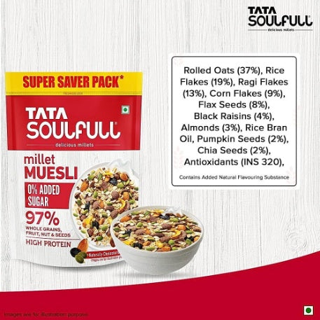 Soulfull Crunchy Millet Muesli 700 g