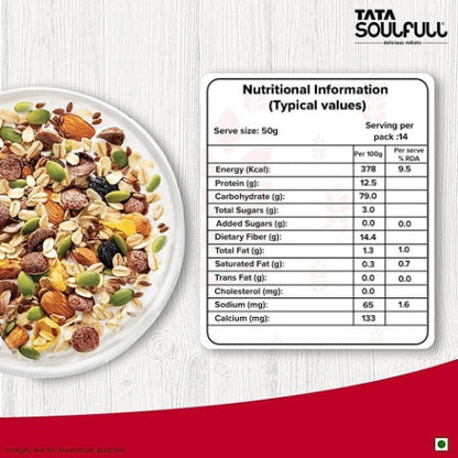 Soulfull Crunchy Millet Muesli 700 g