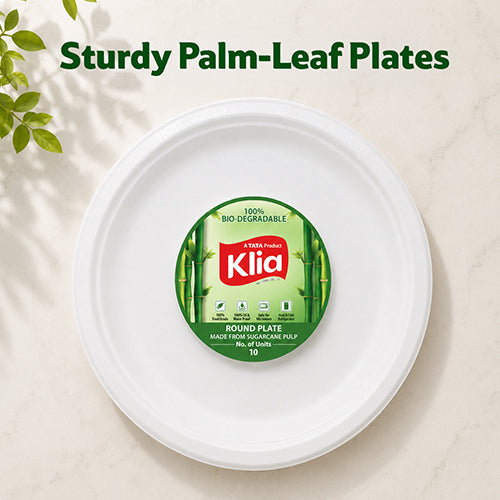 Klia Big Round Plate pack of 10