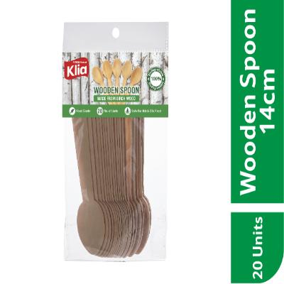 Klia Wodden Spoon pack of 20