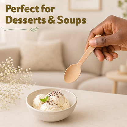 Klia Wodden Spoon Pack Of 20
