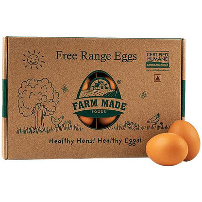 Farm Made Free Range Eggs pack of 24