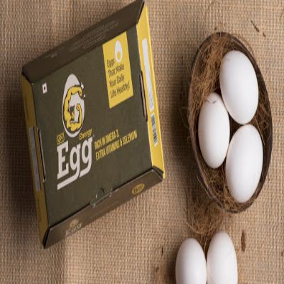 Upf Energy Eggs White pack of 6