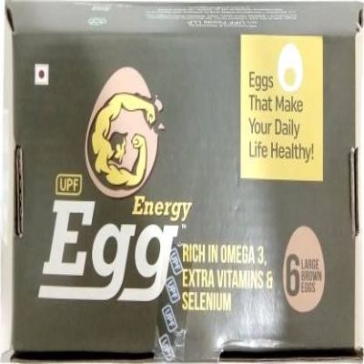 Upf Energy Eggs Brown pack of 6