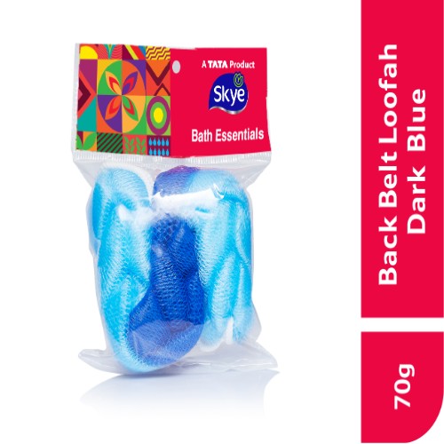 Skye Back Belt Dark Blue Loofah 70 gm