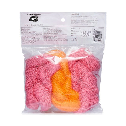 Skye Back Belt Loofah, Orange, 70 g