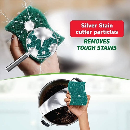 Scotch Brite Silver Sparks pack of 6