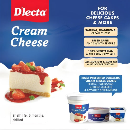 D'Lecta Cream Cheese 150 g