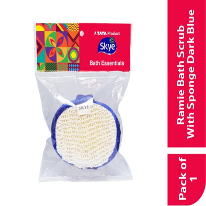 Skye 2 In 1 Bath Scrub Dark Blue pack of 1