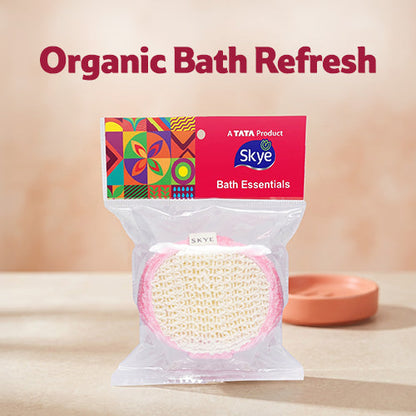 Skye 2-in-1 Bath Scrub, Dark Pink, Pack of 1