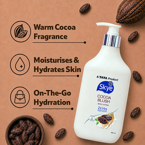 Skye Cocoa Blush Body Lotion, 400 ml