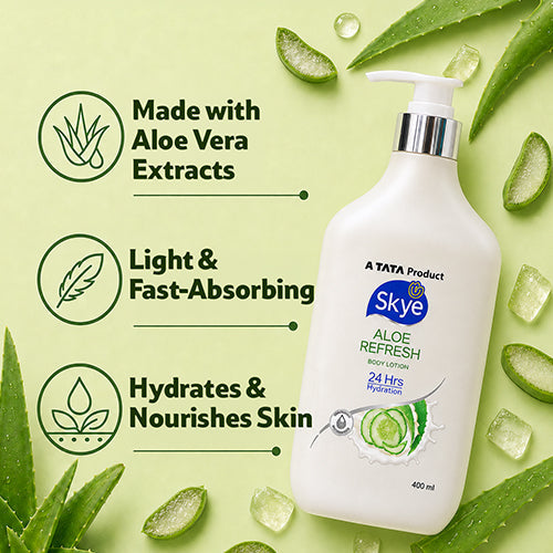 Skye Soothing Aloe Vera Body Lotion 400ml