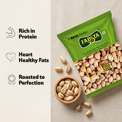 Fabsta California Pistachios Roasted & Salted, 200 g