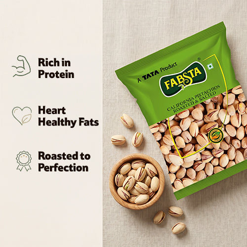 Fabsta California Pistachios Roasted & Salted, 200 g