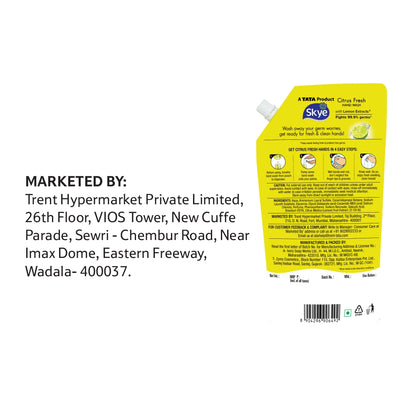 Skye Citrus Fresh Handwash 675 ml