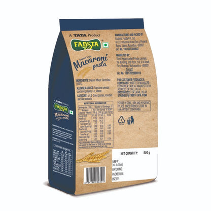Fabsta Macaroni Pasta, 500 g