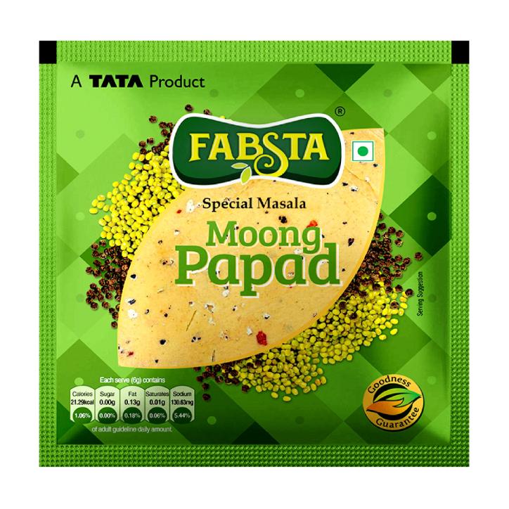 Fabsta 5 Inches Moong Papad, 200 g