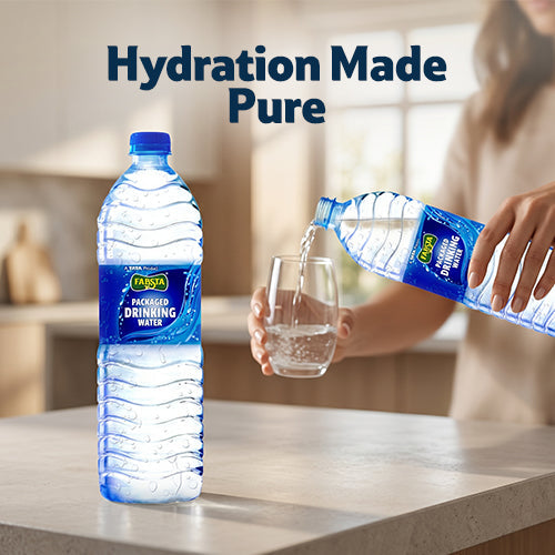Fabsta Packaged Drinking Water, 500 ml
