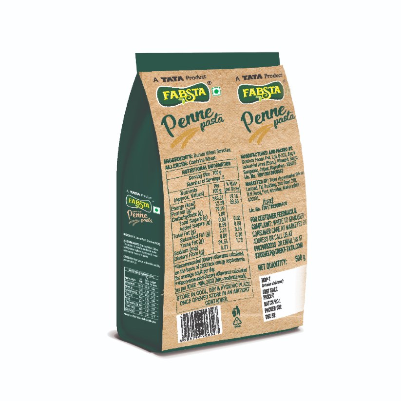Fabsta Penne Pasta, 500 g