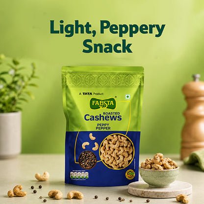 Fabsta Peppy Pepper Cashews 200 g