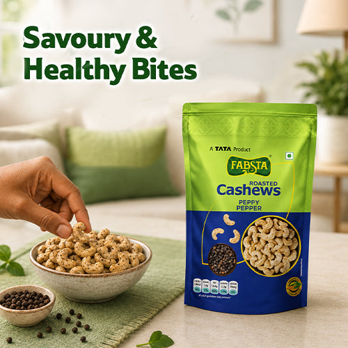 Fabsta Peppy Pepper Cashews, 200 g