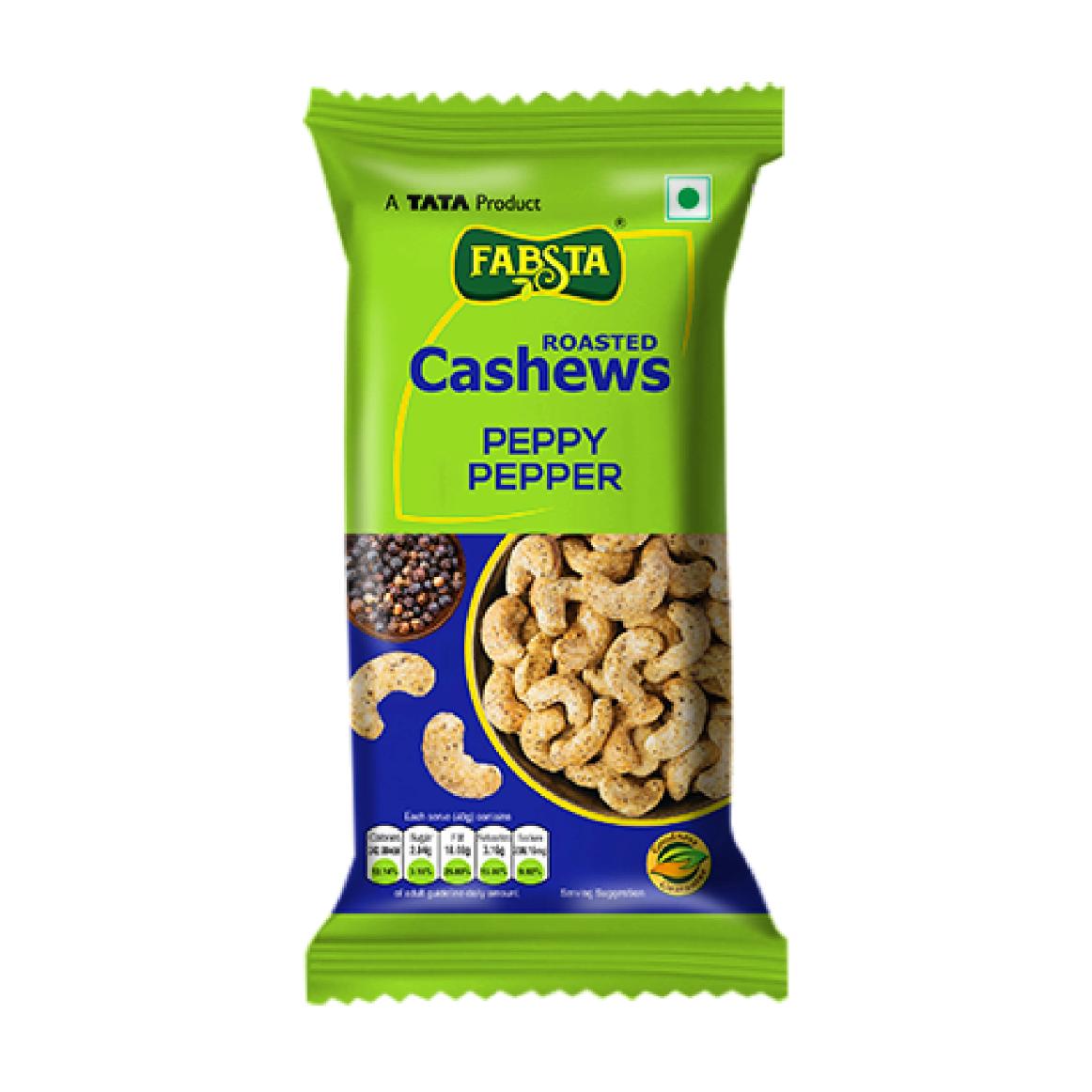 Fabsta Peppy Pepper Cashews 200 g